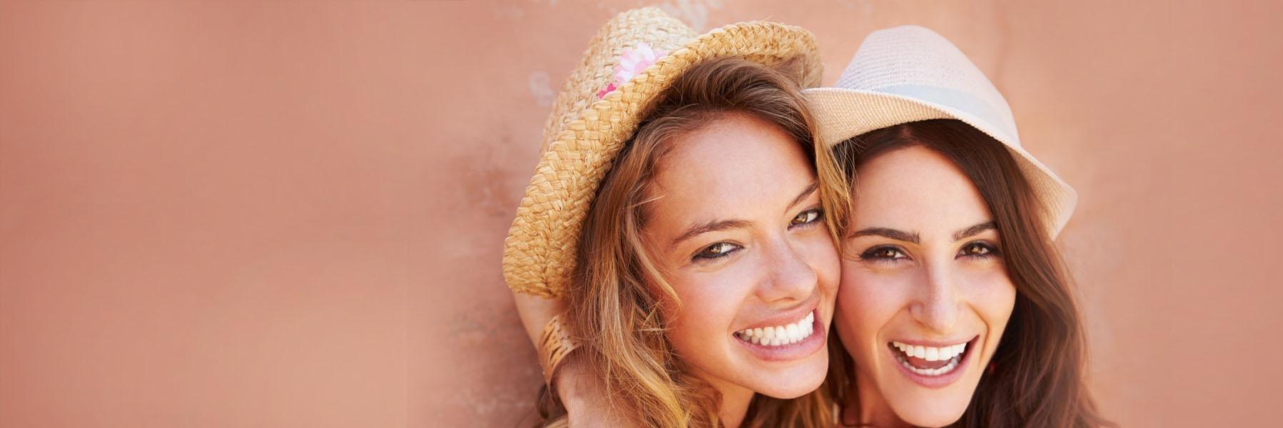 Two Women wearing Invisalign in Van Nuys, CA