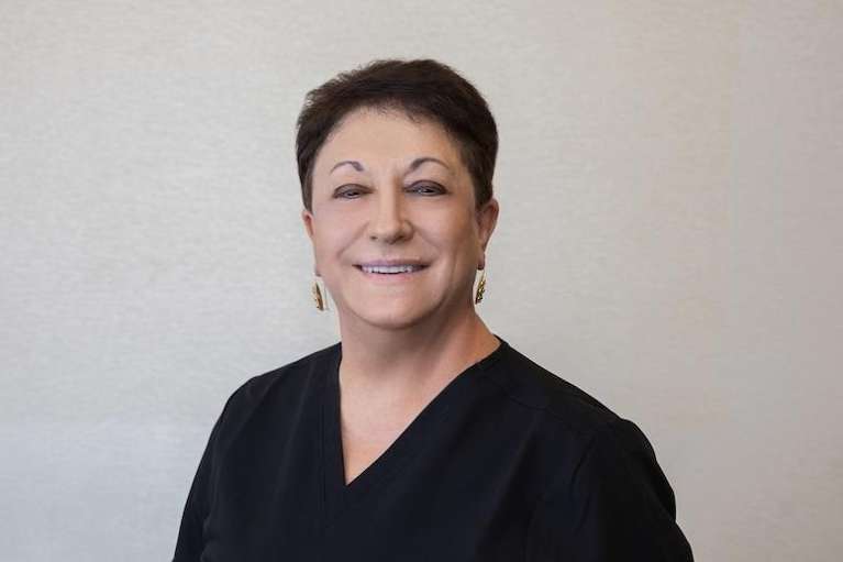 Olga Zemshman, at dental hygienist at The Dental Care Center in Van Nuys, CA