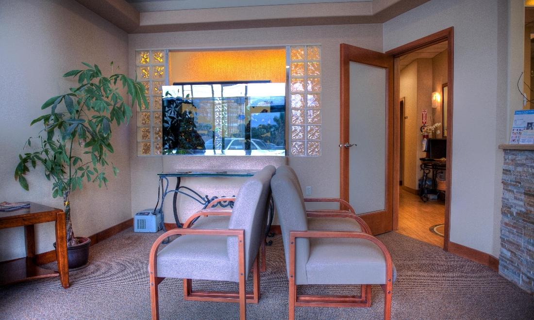 Dental Patient waiting area at our Van Nuys, CA dentist office